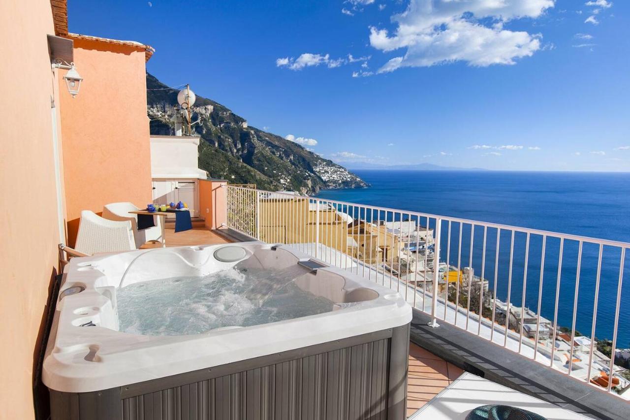 Bluevista Dreamscape -terrace Jacuzzi/hot Tub Positano